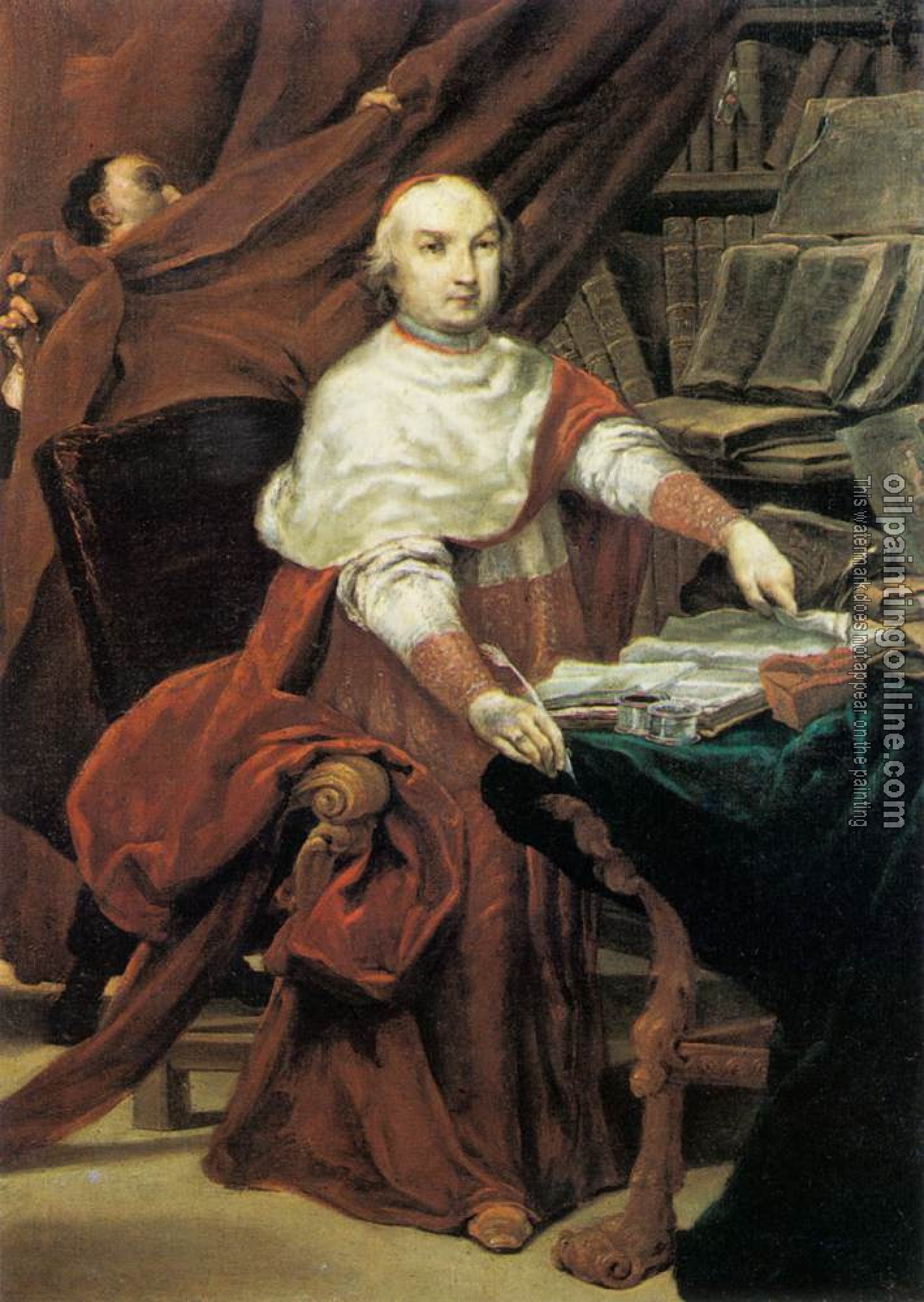 Giuseppe Maria Crespi - Cardinal Prospero Lambertini